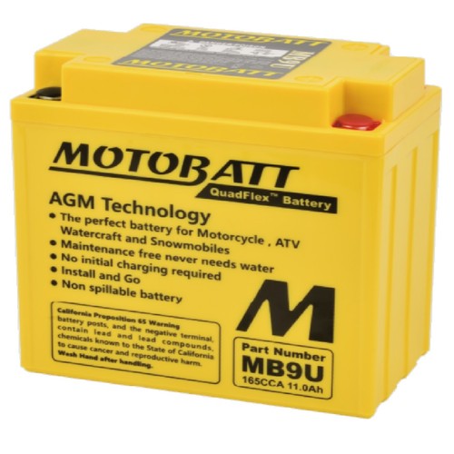 Gn125 motobatt battery - battery, for