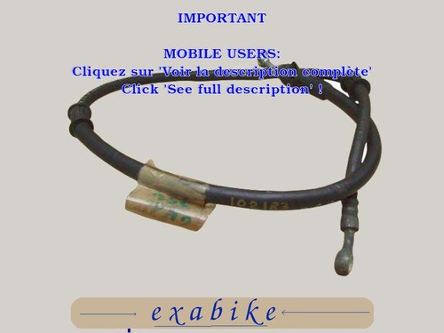 Front brake hose for - hose, gn