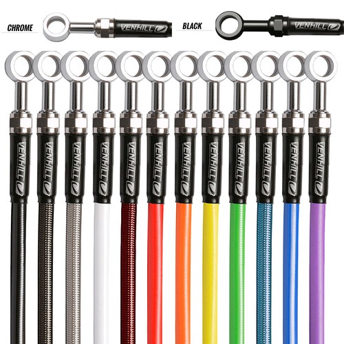Venhill front brake hose kit - venhill,