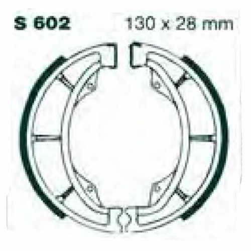 Pair brake pads ebc s602g - ebc,