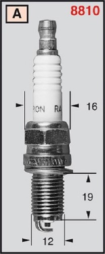Champion spark plug honda - spark,