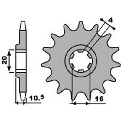 Pbr chain sprocket - chain,