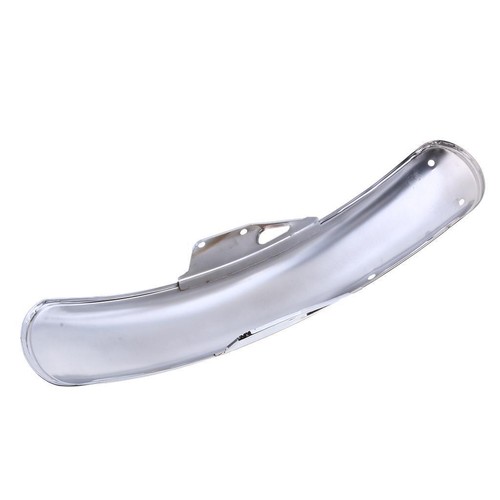 Chrome front wheel mudguard - wheel,