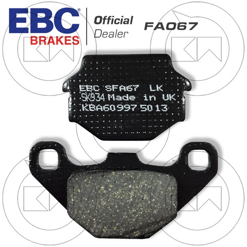 Brake pads ebc - rear, sx