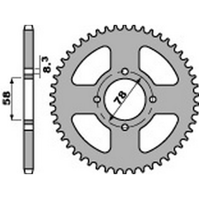 Pbr steel transmission plate - pbr,