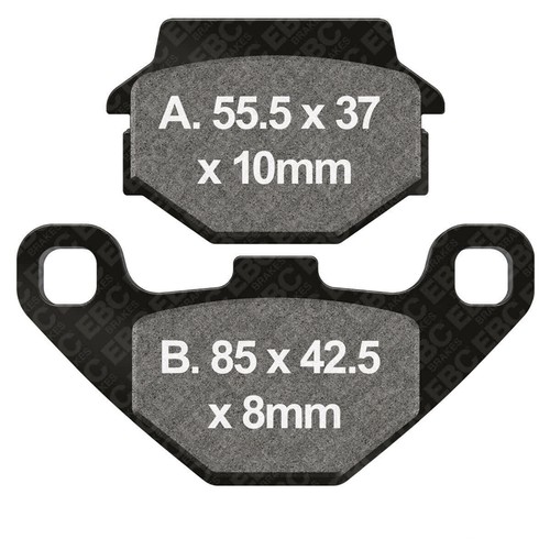 Pair pads ebc fa067tt - pads,